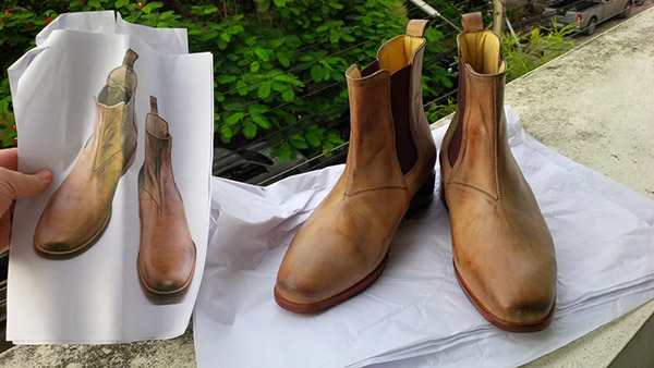 Cuban Heel Boots for Men